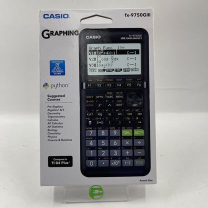 New Casio FX-9750GIII Graphing Calculator