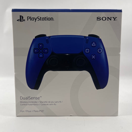 New Sony PlayStation 5 PS5 Dualsense Wireless Controller Cobalt Blue CFI-ZCT1W