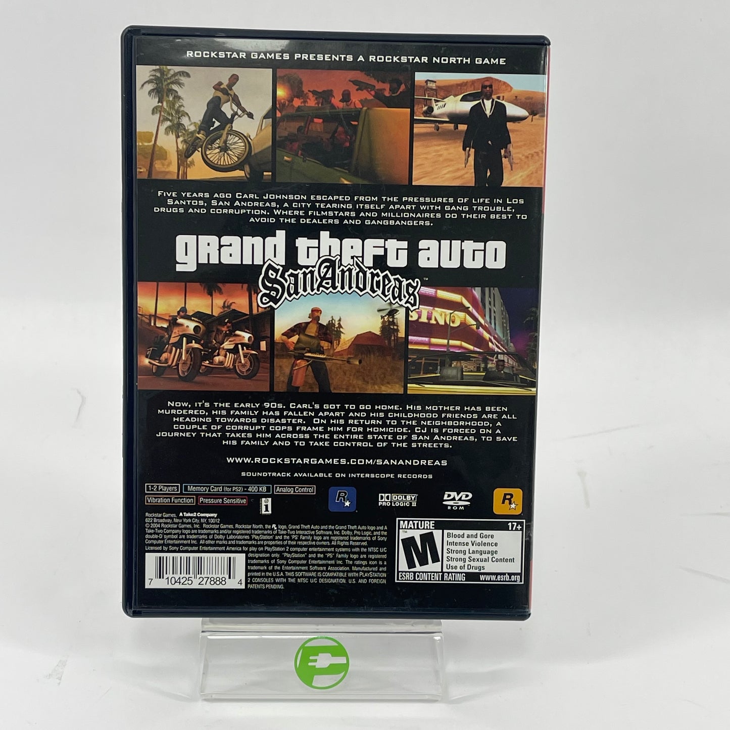 Grand Theft Auto San Andreas [Greatest Hits] (Sony PlayStation 2 PS2, 2006)