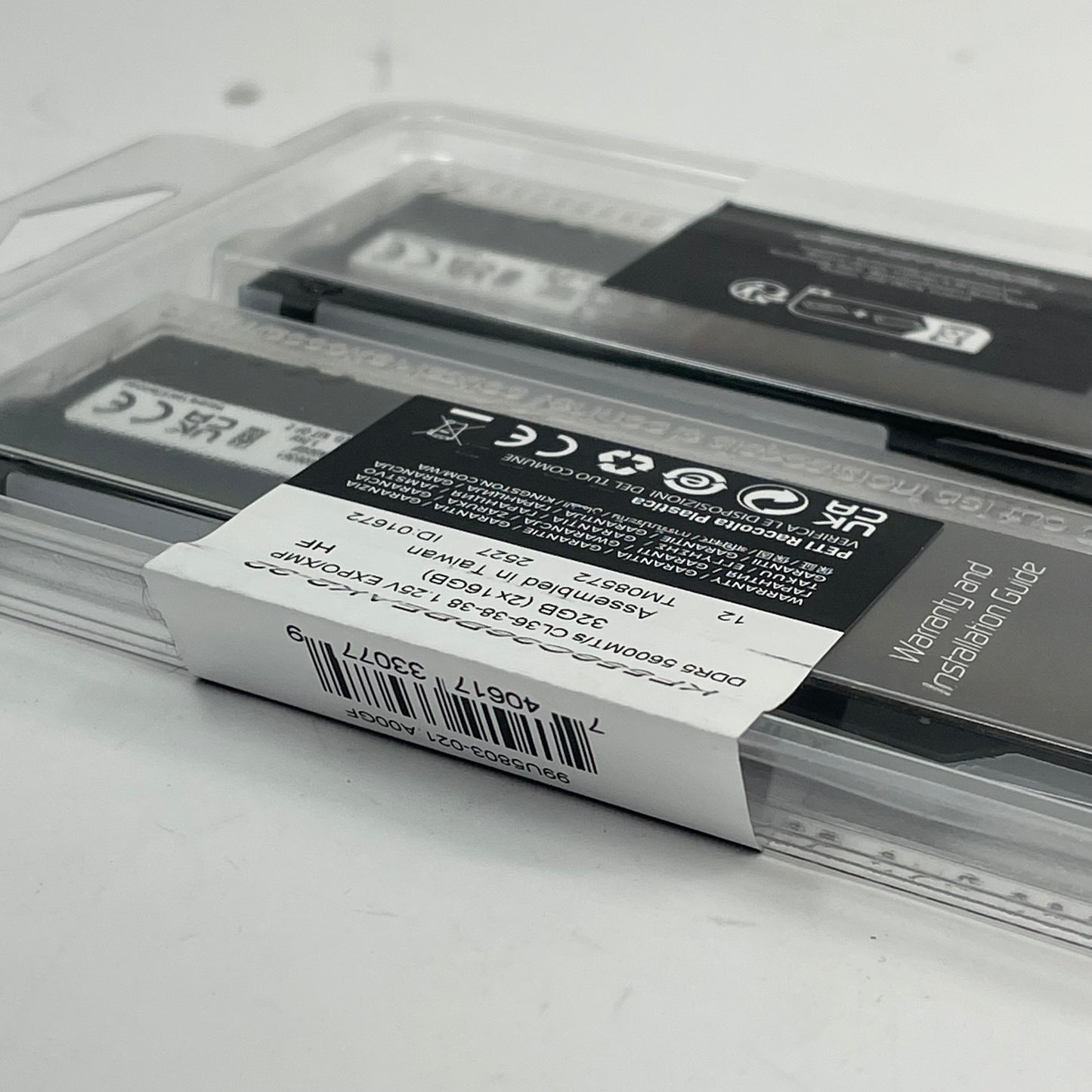 New Kingston Fury Beast 32GB (2x16GB) RAM DDR5 5600MHz KF556C36BBEAK2-32