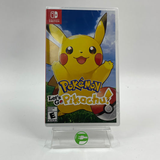 New Pokemon Let's Go Pikachu (Nintendo Switch, 2018)