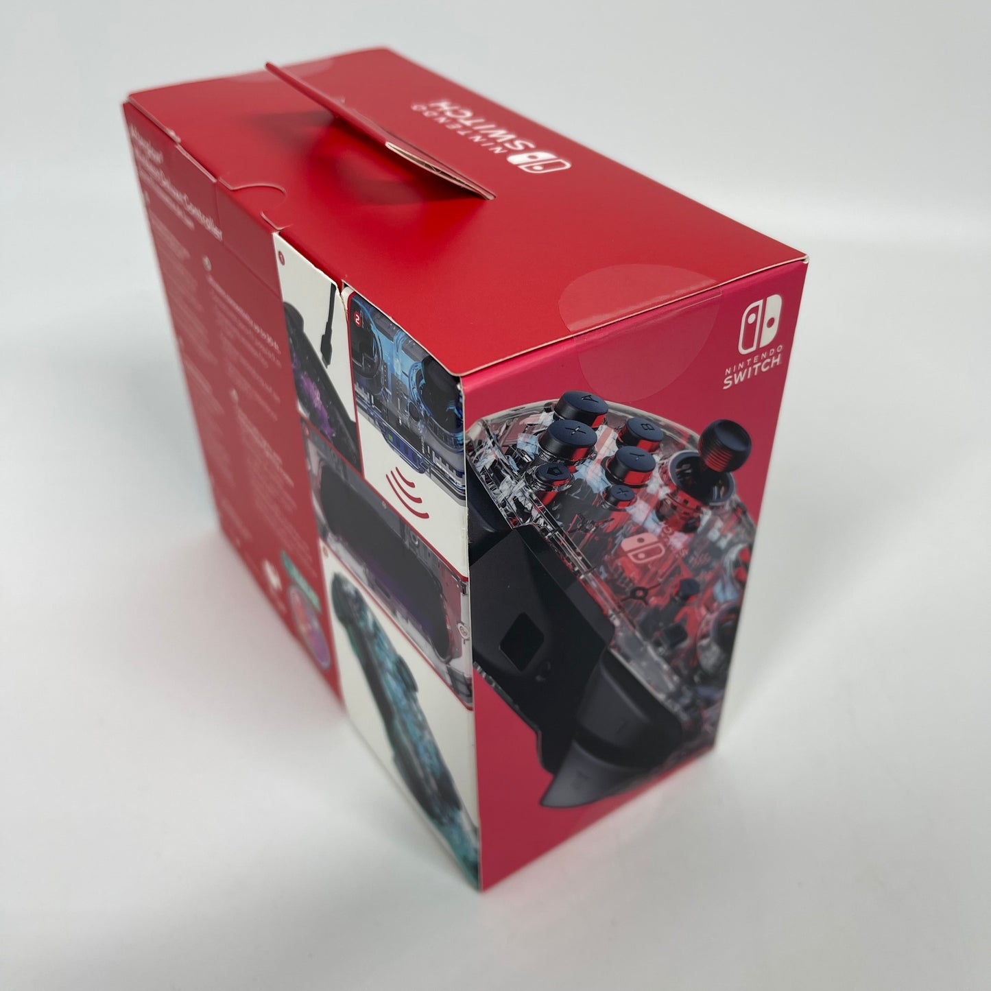 New PDP Afterglow Wireless Controller 500-137-NA Transparent For Nintendo Switch