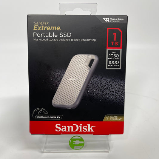 New SanDisk Portable Extreme Portable SSD 1TB USB-C SSD SDSSDE51-1T00-AW25