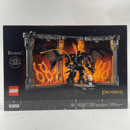 New LEGO Icons Lord of the Rings: Balrog Book Nook Building Set 10367