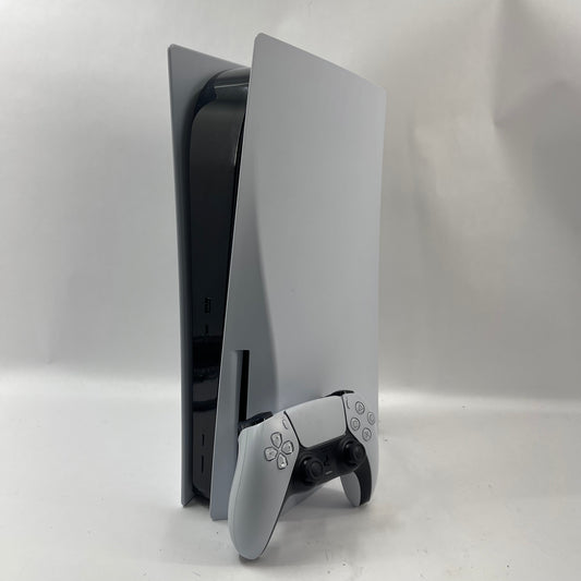 Sony PlayStation 5 Disc Edition PS5 825GB White Console Gaming System CFI-1215A