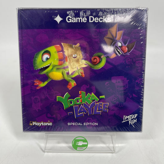 New Limited Run Yooka-Laylee Game Deck Special Edition