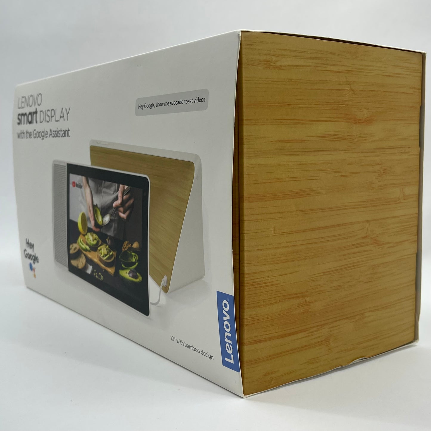 New Lenovo Smart Display with Google Assistant White SD-X701B