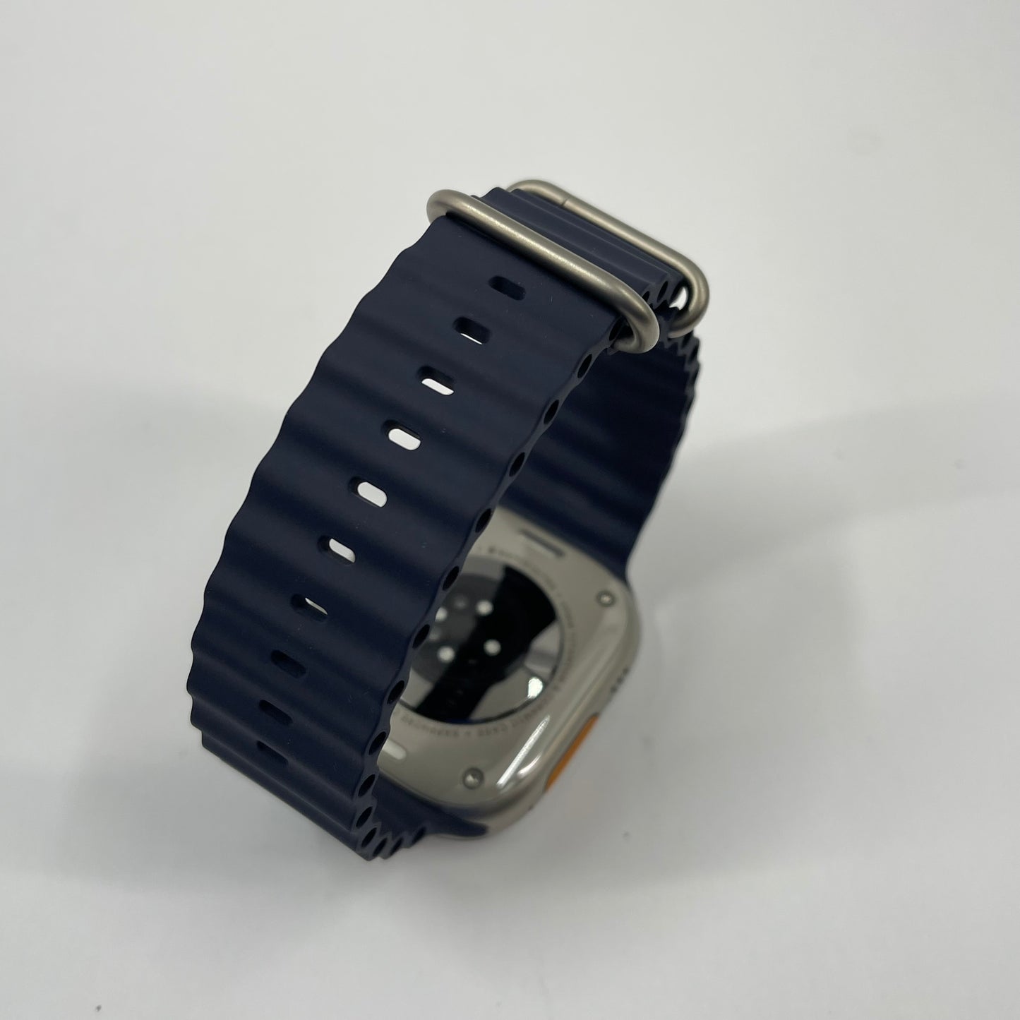Unlocked Apple Watch Ultra 2 49MM Natural Titanium Anchor Blue Ocean Band
