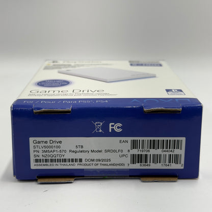 New Seagate Game Drive 5TB SRD0LF0 5TB Storage Expansion Card SRD0LF0