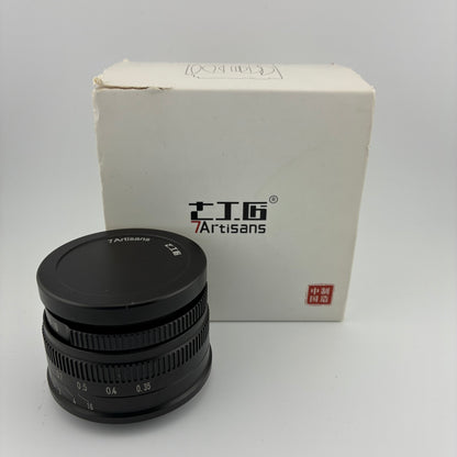 7Artisans 35mm f/1.4 Compact Prime Lens Micro Four Thirds Mount