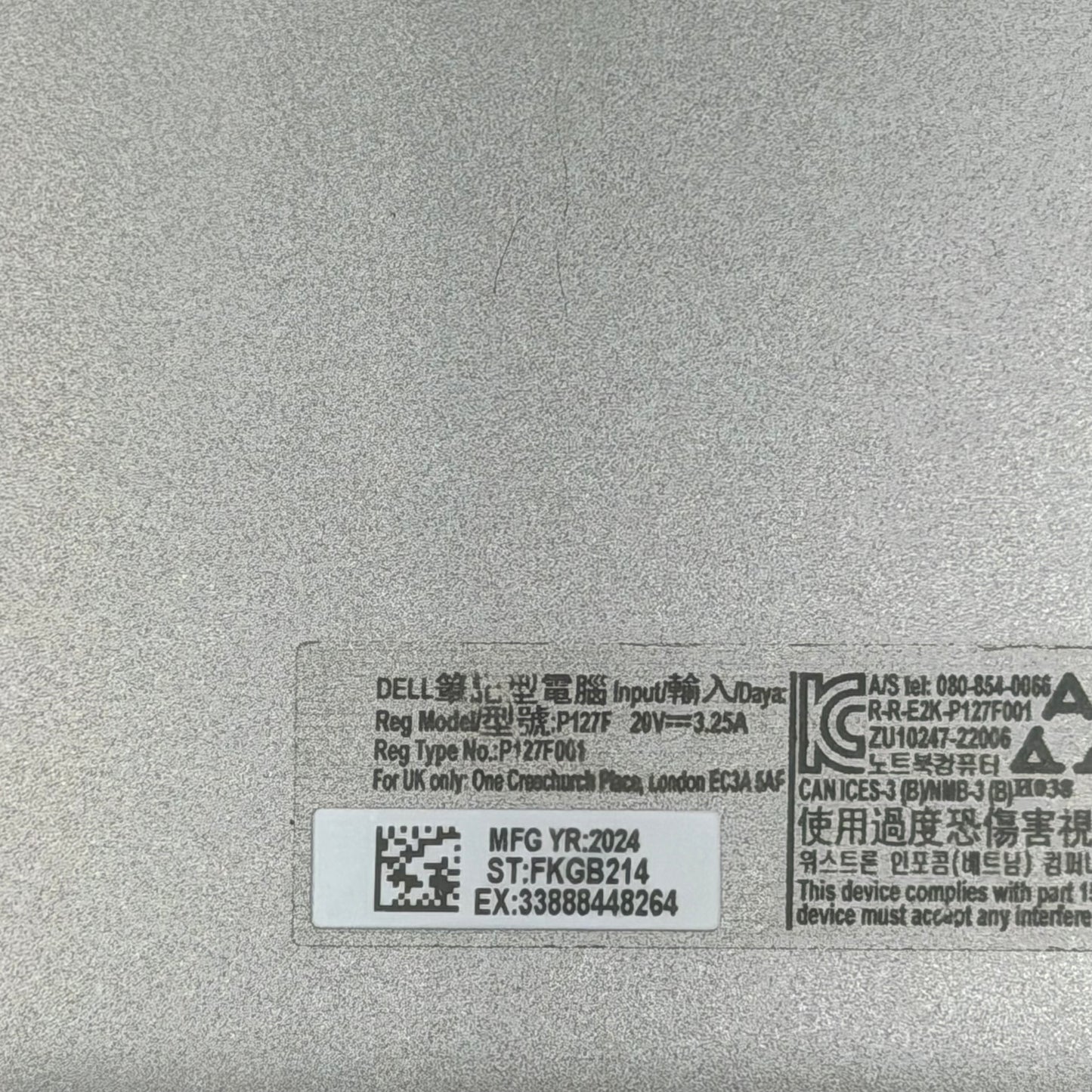 Dell Latitude 5540 15.6" i5-1345U 1.6GHz 16GB 256GB SSD intel Iris Xe Graphics