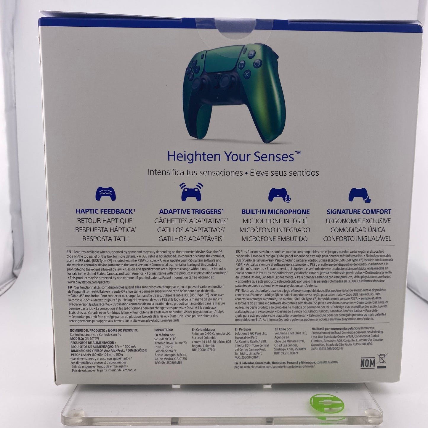 New Sony PlayStation 5 PS5 DualSense Wireless Controller Chroma Teal CFI-ZCT2W