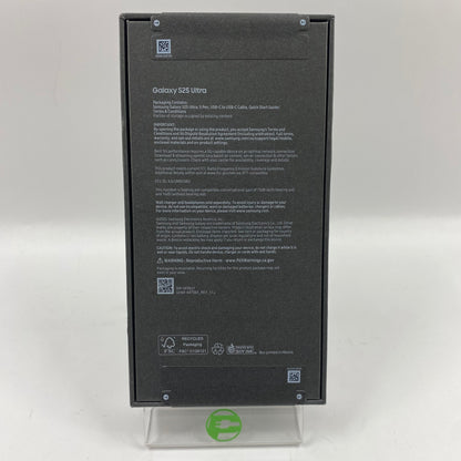 New Unlocked Samsung Galaxy S25 Ultra 12GB RAM 512GB SM-S938U1 Titanium Black