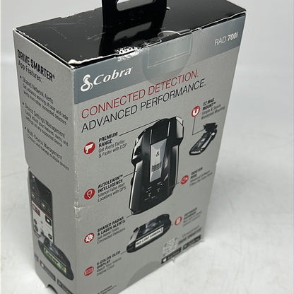 New Cobra RAD 700i Laser Radar Detector 0180012-1