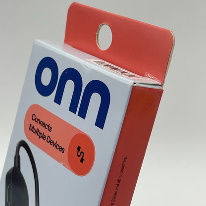 New Onn Multi-Port USB-C Hub with Power Delivery 100162719
