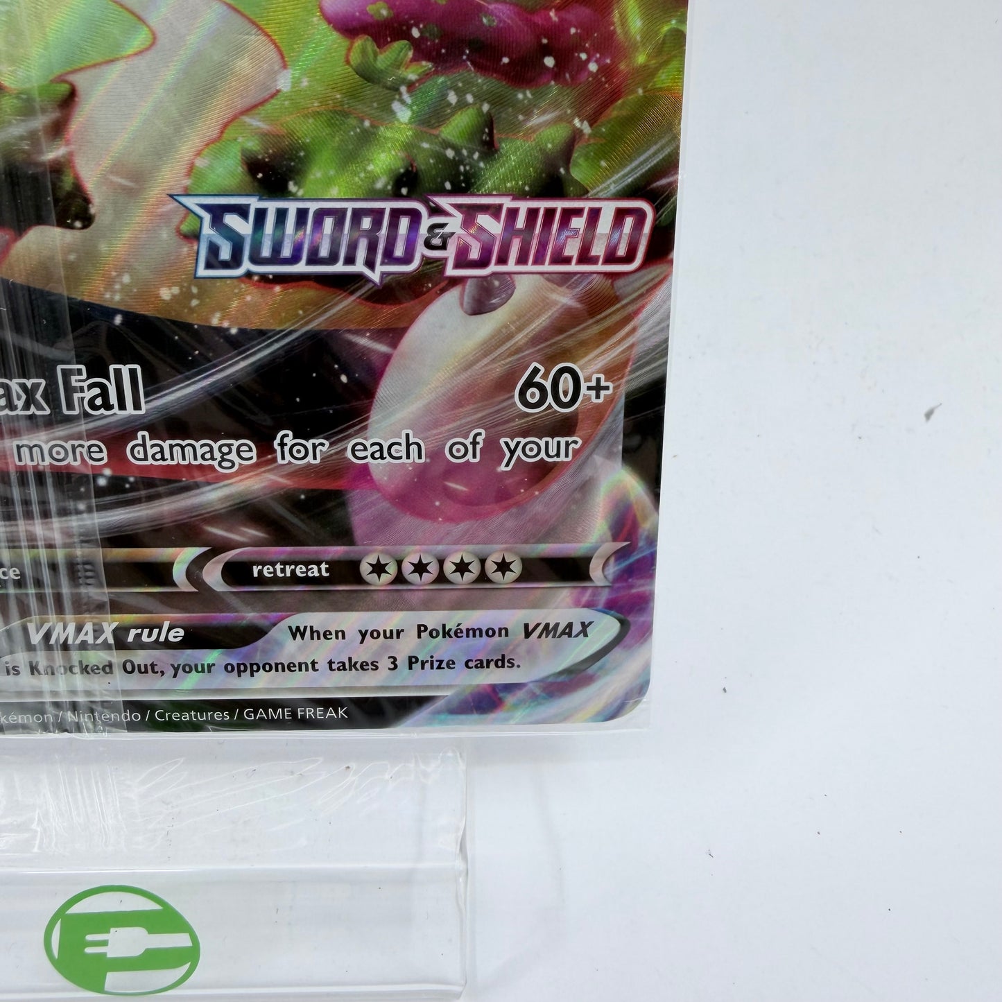 Pokémon TCG Snorlax VMAX JUMBO #142 Sword & Shield Trading Card 142/202