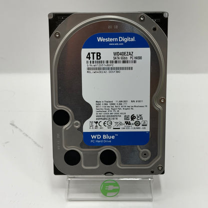 Western Digital WD 3.5" Blue PC Hard Drive 4TB SATA III 6Gbps HDD WD40EZAZ