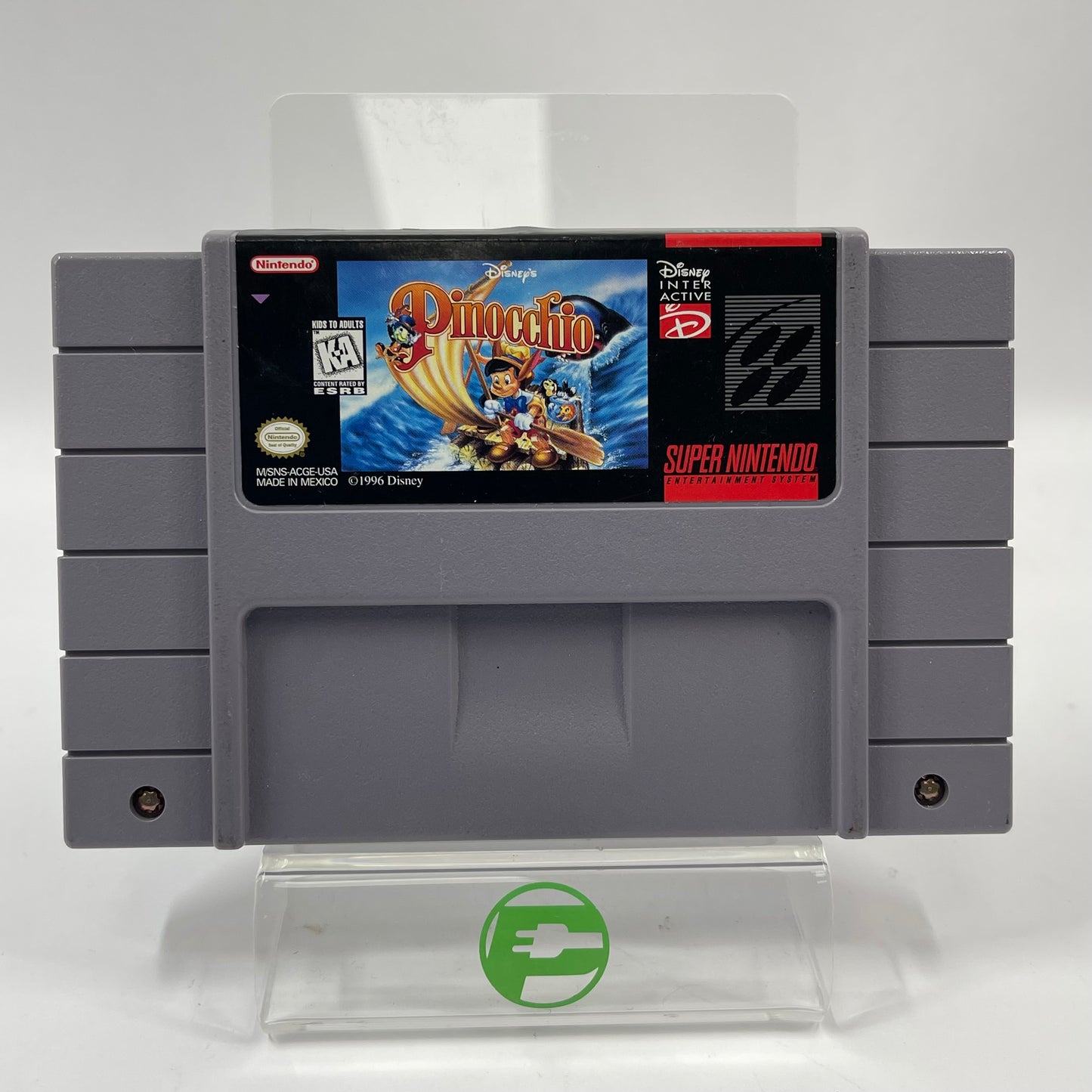 Pinocchio (Super Nintendo SNES, 1996) Cartridge Only