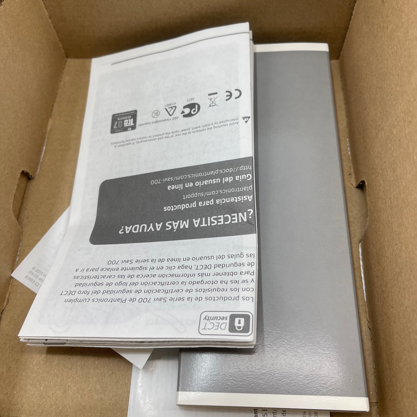 Plantronics SAVI 740 Multi Device Wireless Headset System 84001-01