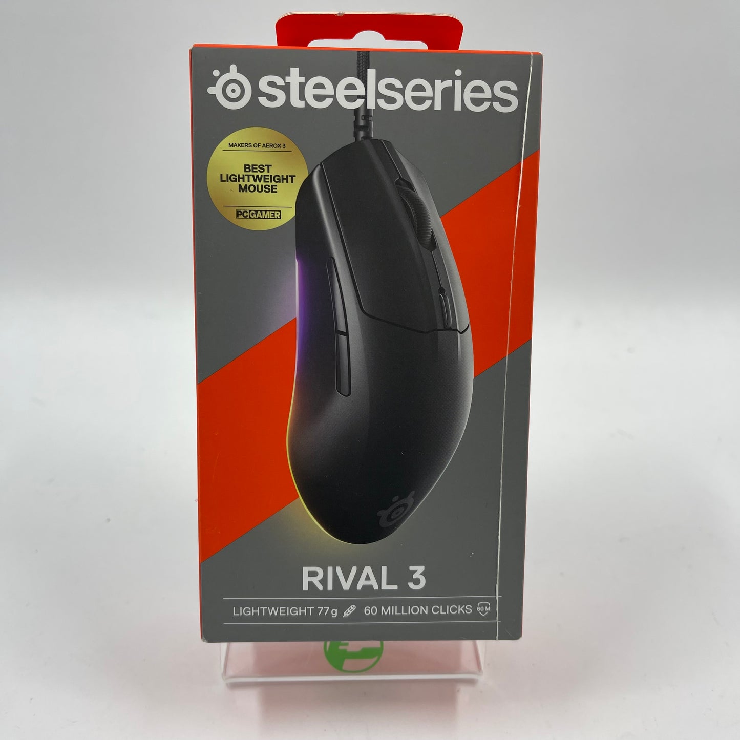 New SteelSeries Rival 3 Gen 2 Wired Optical Gaming Mouse 62702