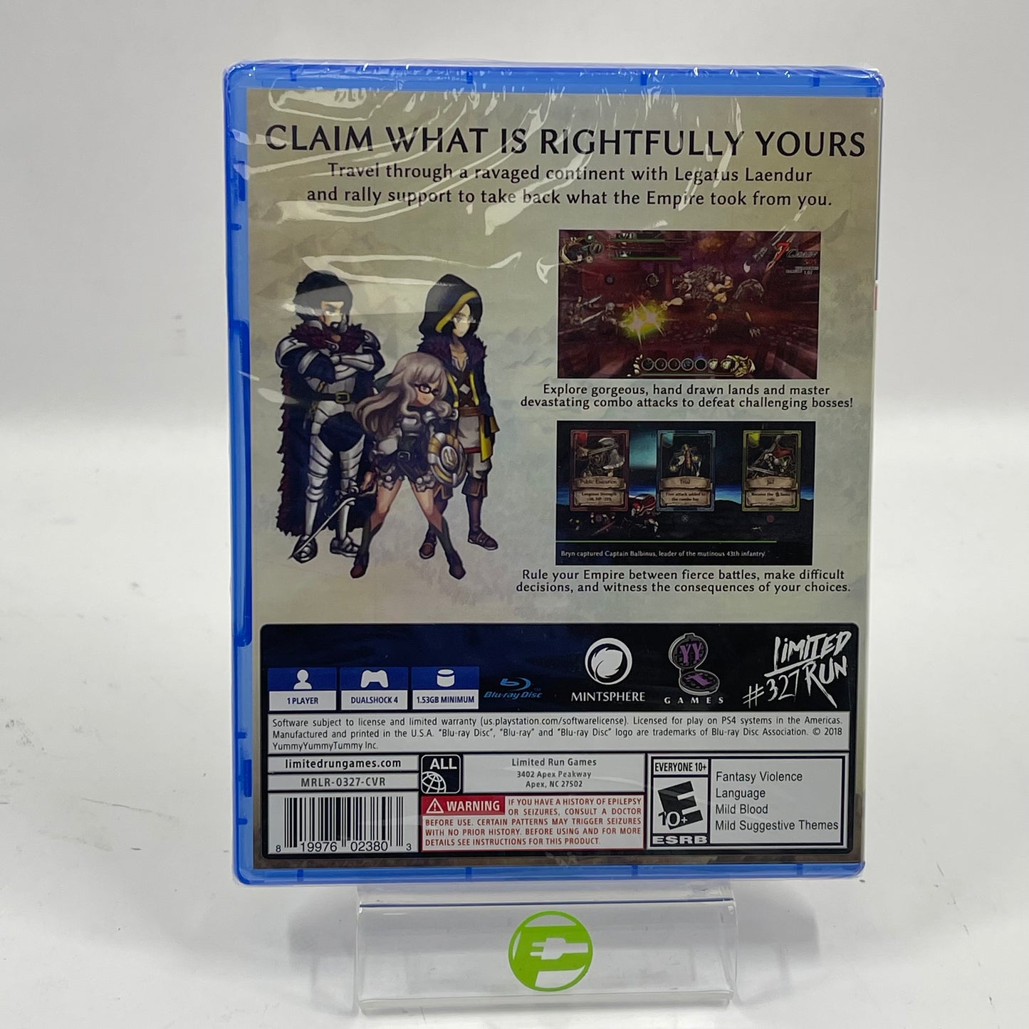 New Fallen Legion: Flames of Rebellion (Sony PlayStation 4 PS4, 2020)