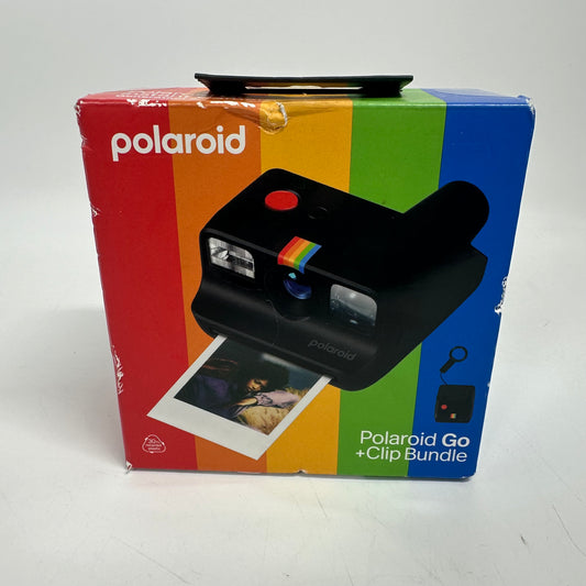 New Polaroid Go Instant Camera Generation 2 Black PRD006412