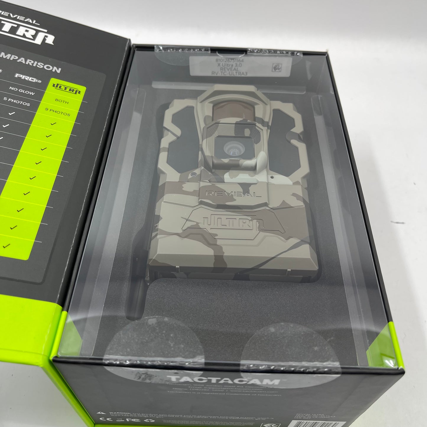 New Tactacam Reveal Ultra Cellular Trail Surveillance Camera RV-TC-ULTRA3
