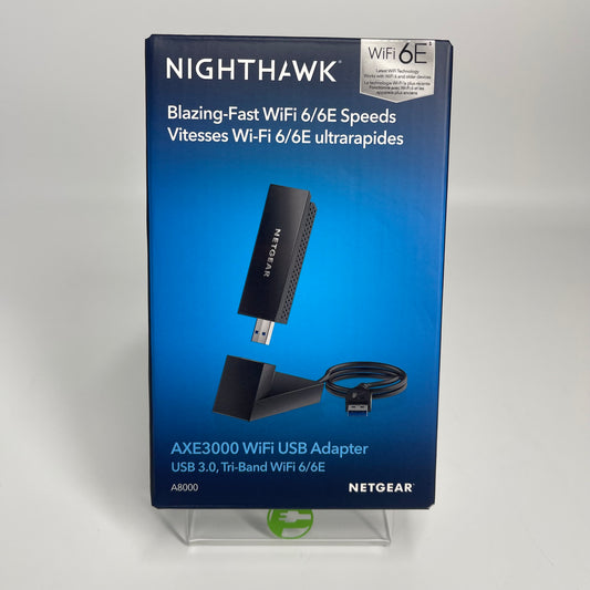 New Netgear Nighthawk AXE3000 Tri-Band WiFi USB Adapter