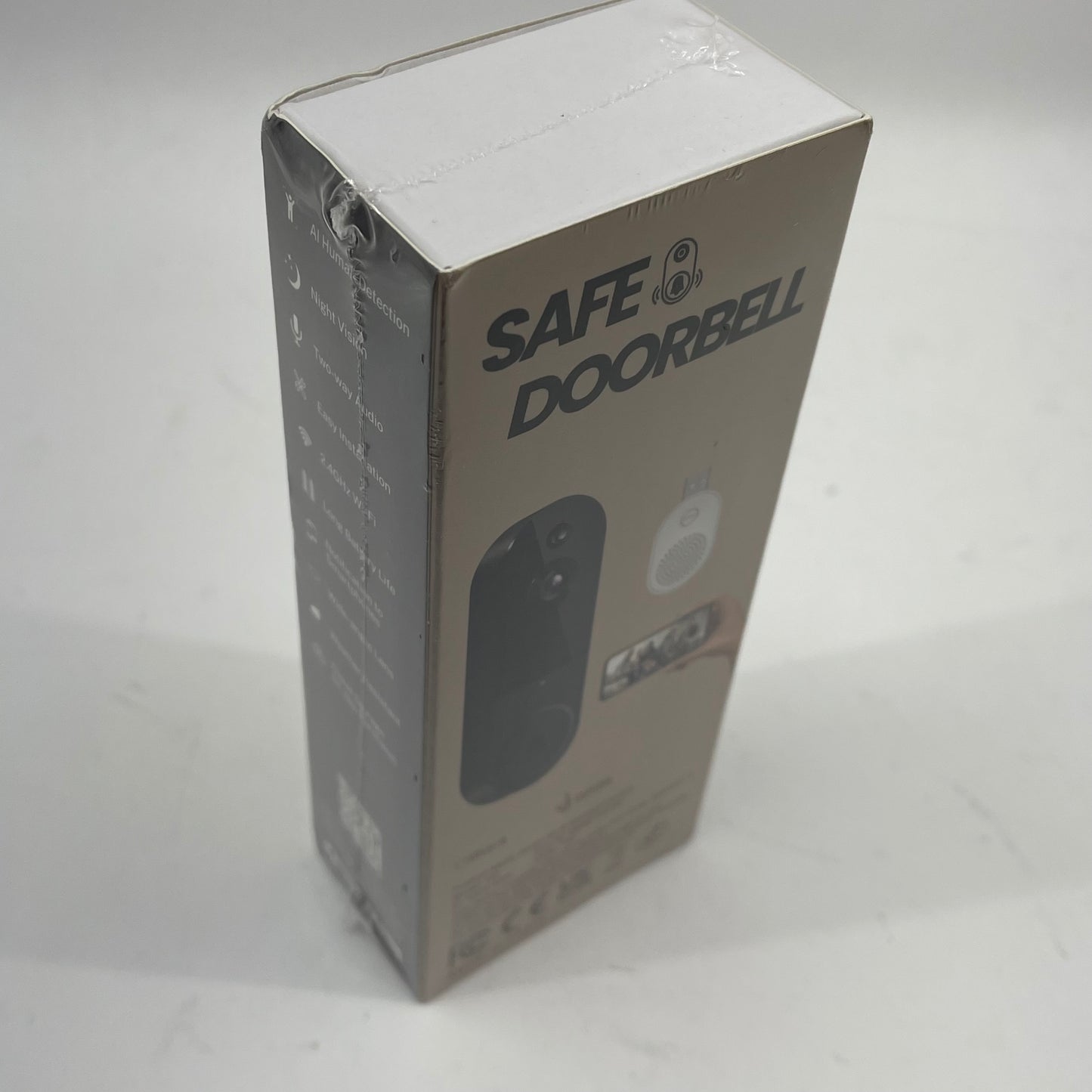 New Safedoorbell T50 Video Security Doorbell Camera