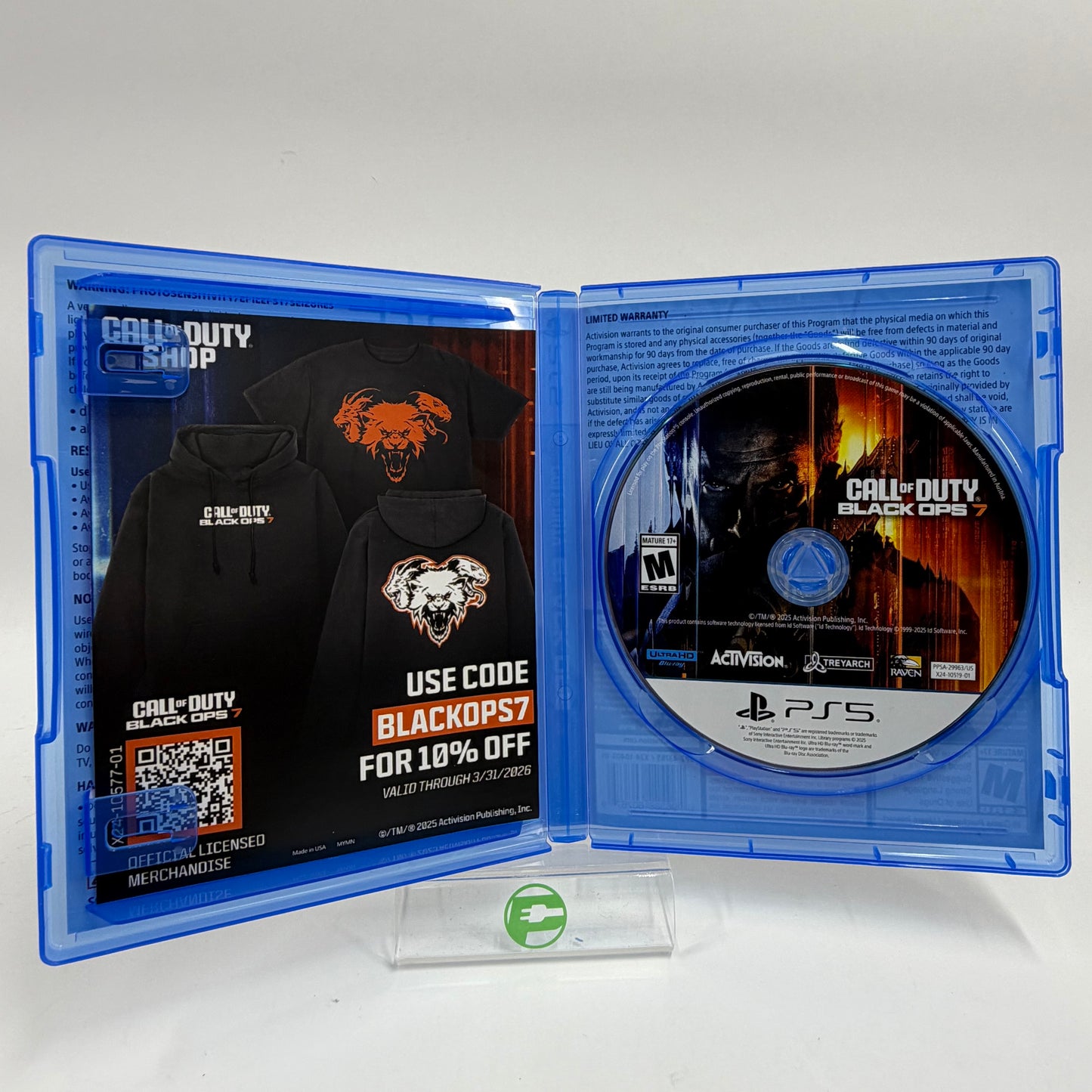 Call Of Duty: Black Ops 7 (Sony PlayStation 5 PS5, 2025)