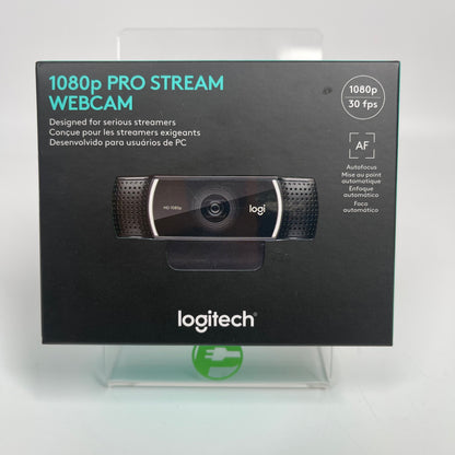 New Logitech 1080p Pro Stream Webcam 960-001211