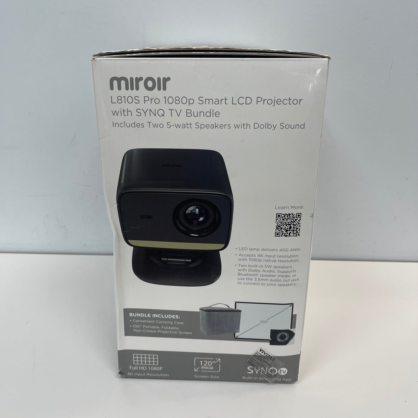 New MIROIR L810S Smart Projector L810S