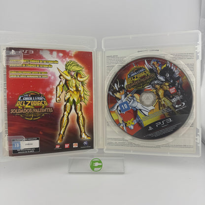 Los Caballeros Del Zodiaco: Soldados Valientes (Sony PlayStation 3 PS3, 2013)