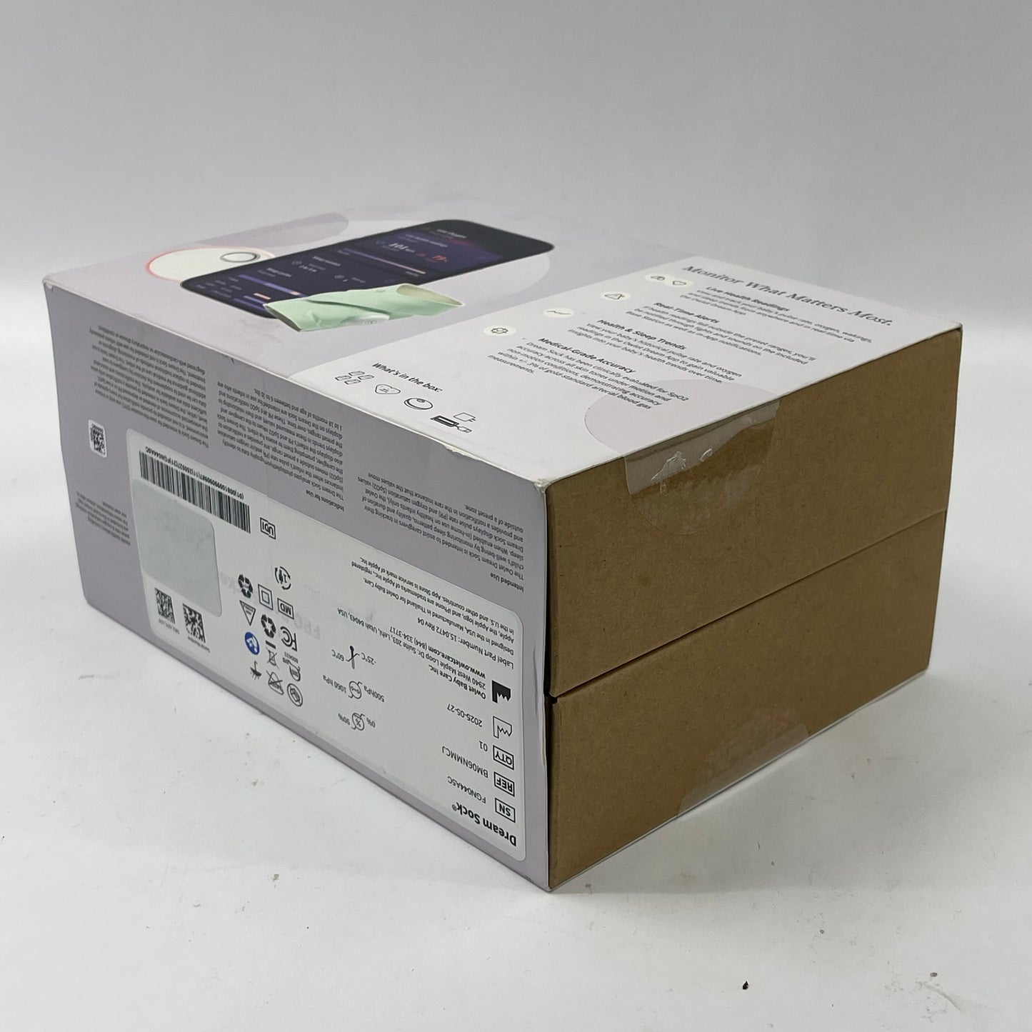 New Owlet Dream Sock Baby Monitor Green BM06NMMCJ