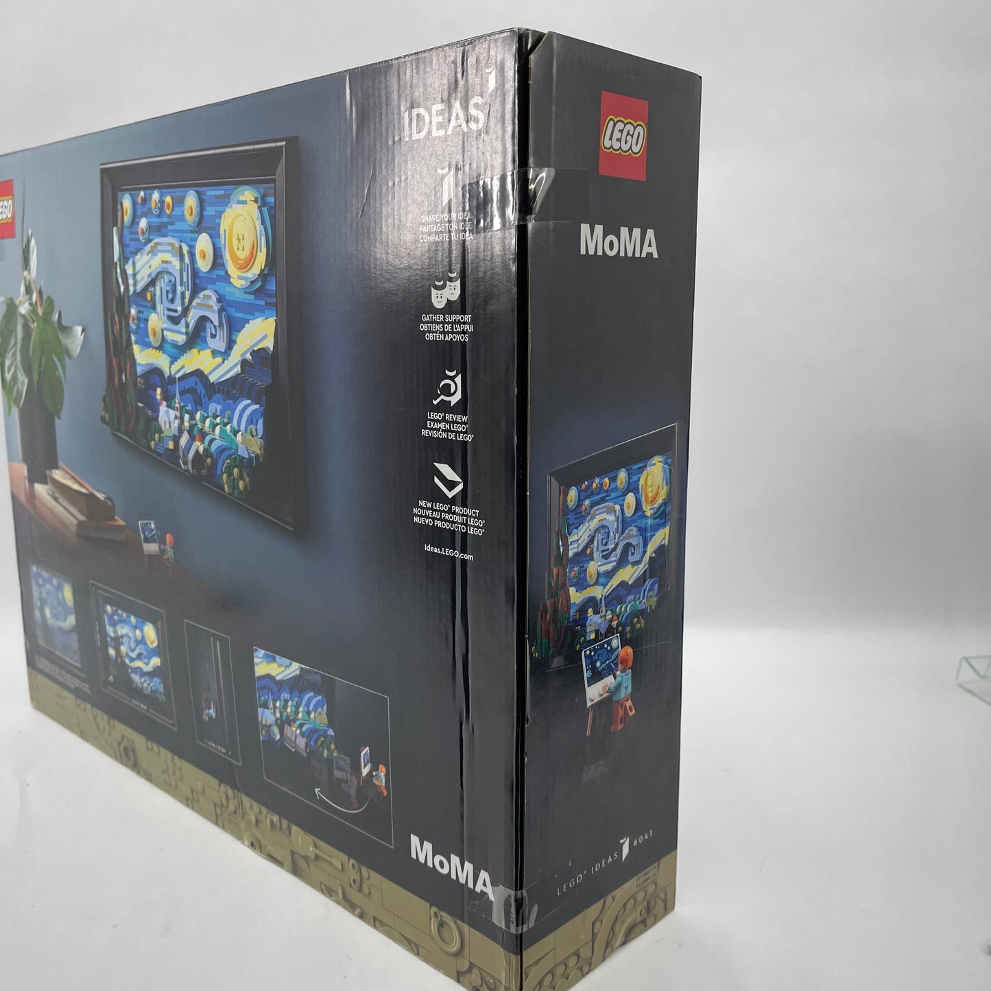 New LEGO Ideas Vincent van Gogh: The Starry Night Art Set 6386348