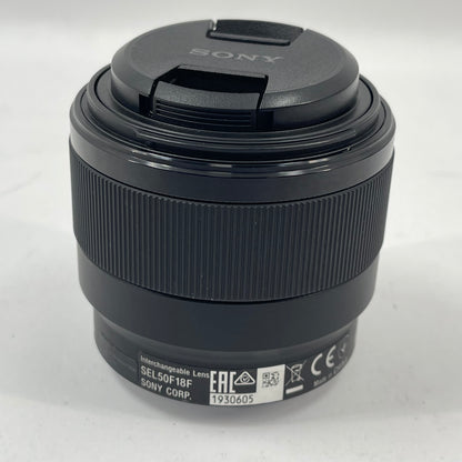 Sony FE 50mm f/1.8 E-Mount Standard Prime Lens SEL50F18F