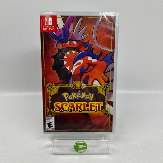 New Pokemon Scarlet (Nintendo Switch, 2022)