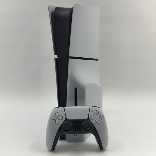 Sony PlayStation 5 Slim Disc PS5 1TB White Console Gaming System CFI-2115