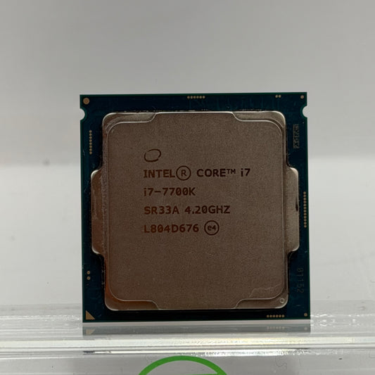 Intel Core i7-7700K 4.20GHz Quad Core SR33A 8 Thread LGA 1151