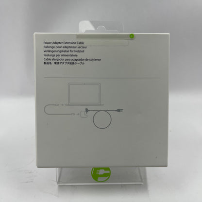 New Apple Power Adapter Extension Cable White MK122LL/A