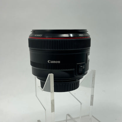 Canon EF 50mm f/1.2 L USM Auto & Manual Prime Lens
