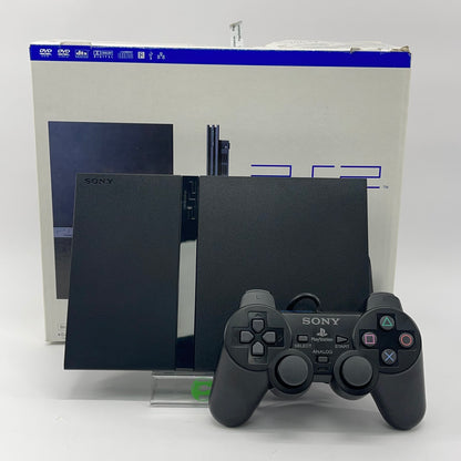 Sony PlayStation 2 Slim PS2 Black Console Gaming System SCPH-75001