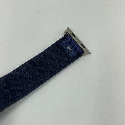 Unlocked Apple Watch Ultra 49MM Natural Titanium Blue Alpine Loop MQEU3LL/A