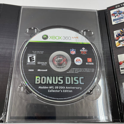Madden 2009 20th Anniversary Edition (Microsoft Xbox 360, 2008)