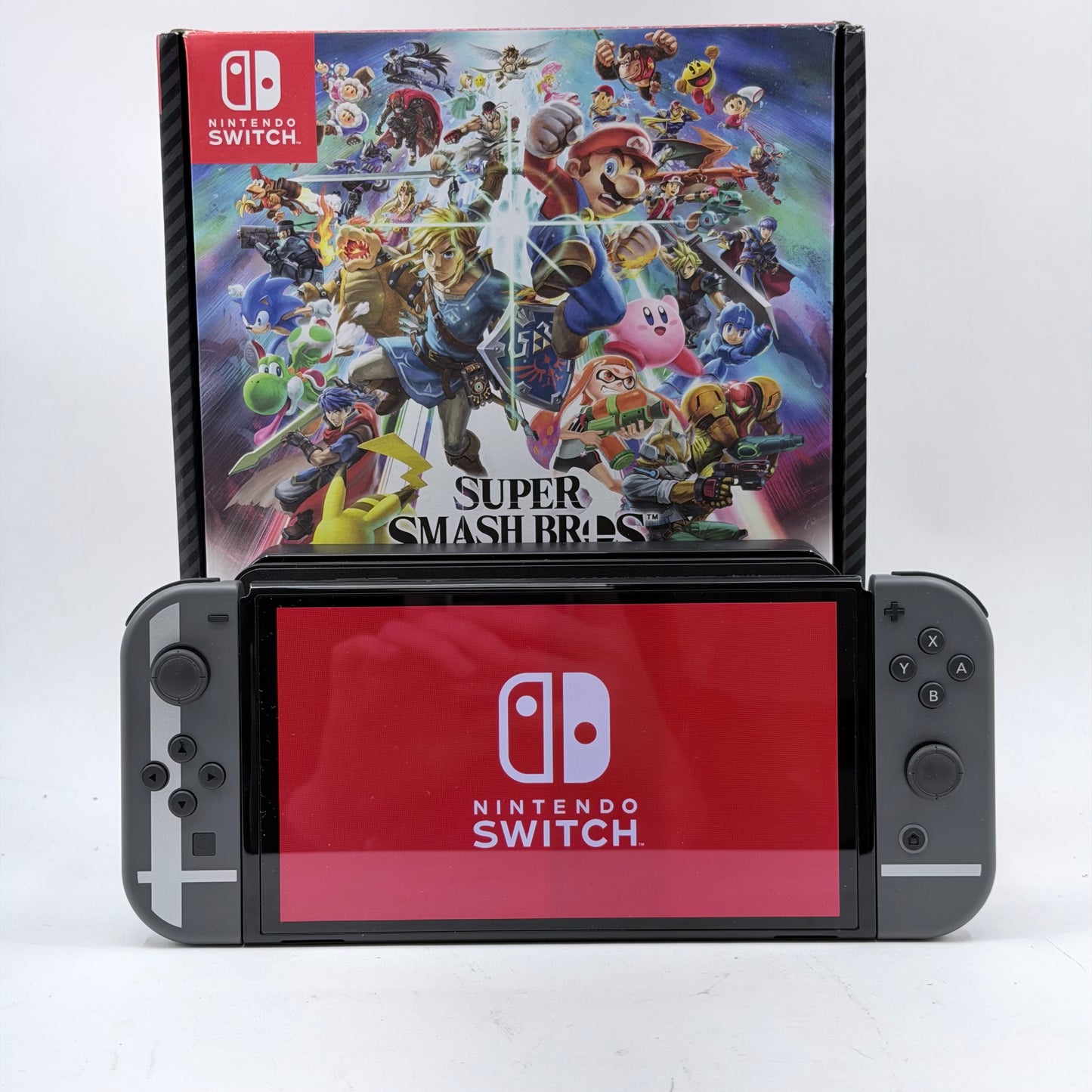 Nintendo Switch OLED Video Game Console HEG-001 Smash Bros Ultimate Edition