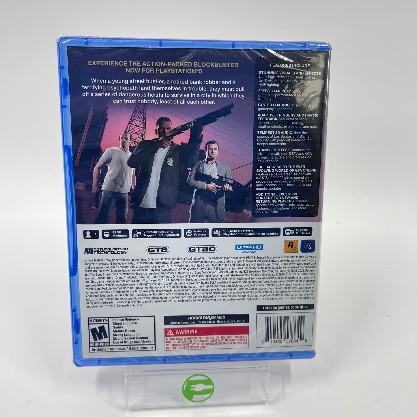 New Grand Theft Auto V (Sony PlayStation 5 PS5, 2022)