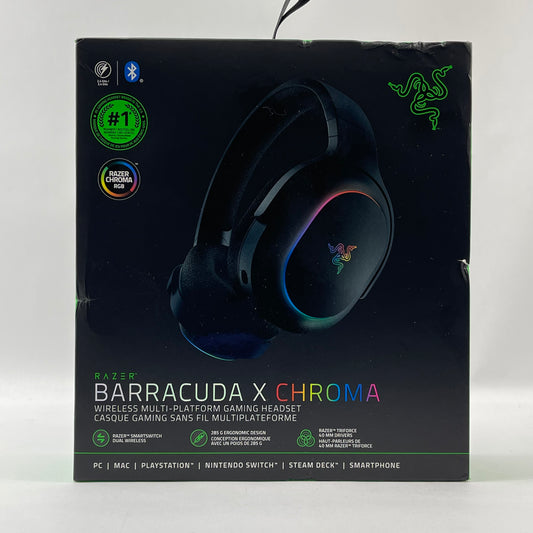 New Razer Barracuda X Chroma Wireless Multi-Platform Gaming Headset 