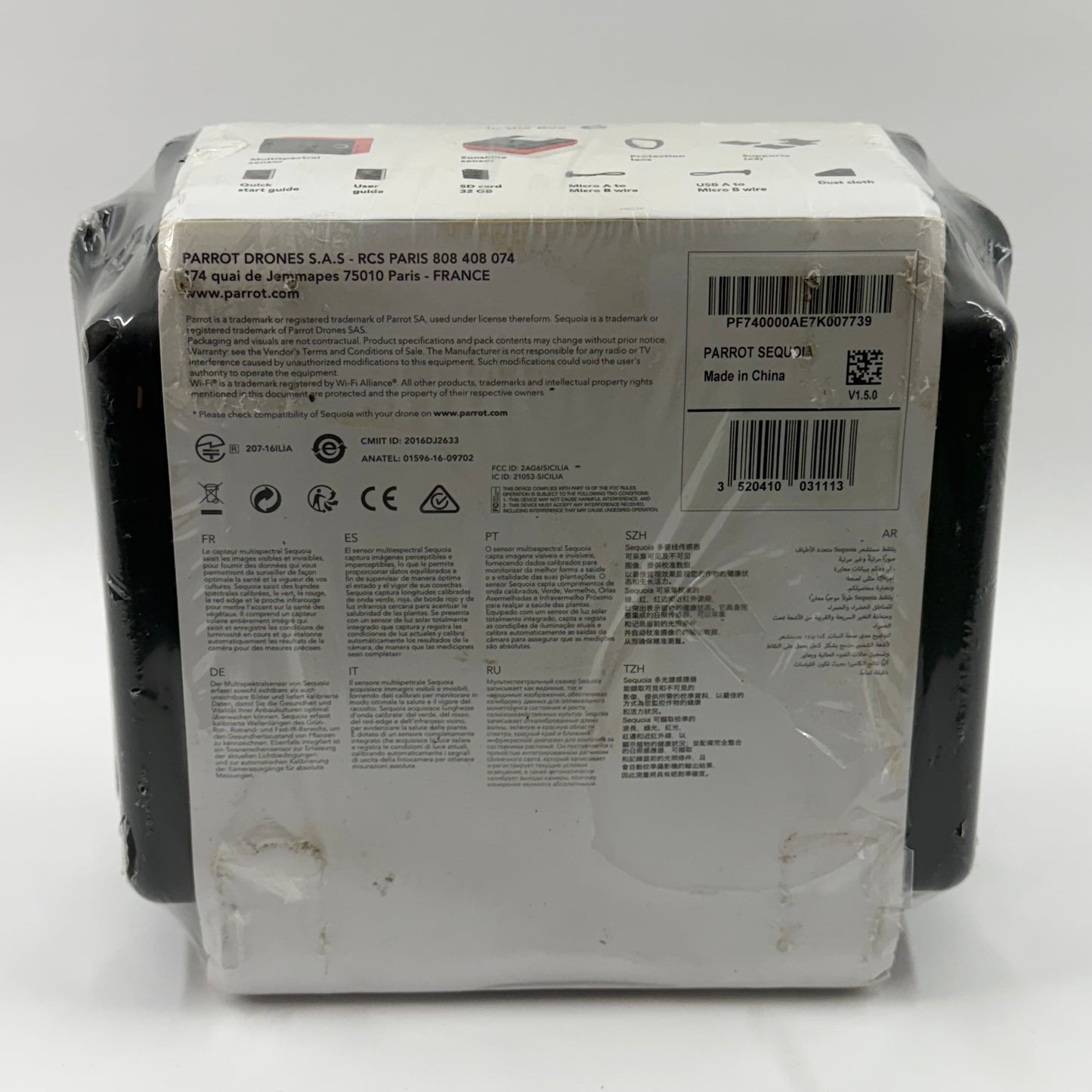 New Parrot Sequoia Multispectral Sensor