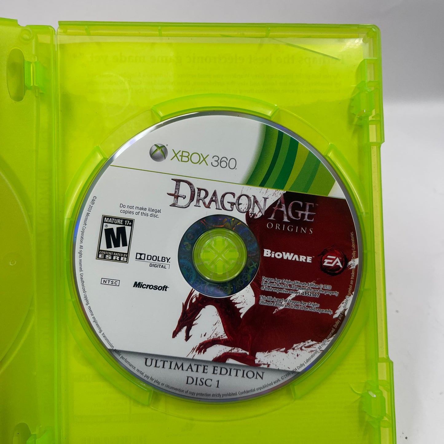 Dragon Age: Origins [Ultimate Edition] (Microsoft Xbox 360, 2010)