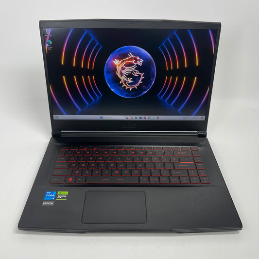 MSI Thin GF63 15.6" i5-12450H 2.0GHz 8GB RAM 1TB SSD GeForce RTX 2050